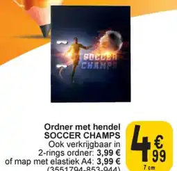 Ordner met hendel SOCCER CHAMPS 7cm
