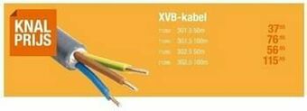 Cevo Xvb-kabel aanbieding