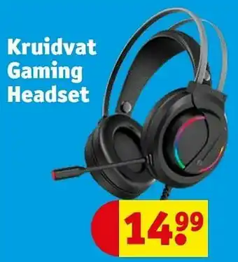 Kruidvat Kruidvat gaming headset aanbieding