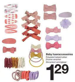 Zeeman Baby haaraccessoires aanbieding