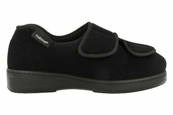 Berca Shoes Podowell Antibacterien Pantoffel Gesloten Dames/heren Athos Extra Breed/wijde Opening/ Wasbare Binnenzool/ Zorgpantoffel - Zw aanbieding
