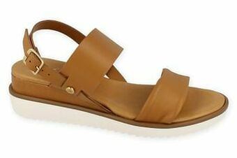 Berca Shoes Scapa Sandaal Dames - Cognac aanbieding
