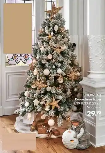 Snowball decoratieve figuur