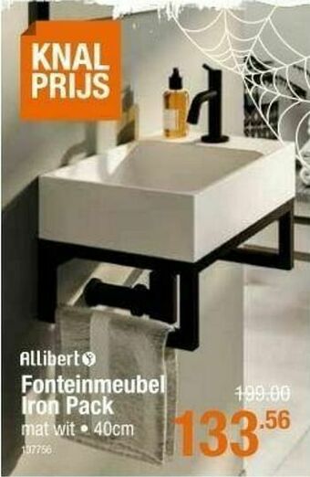 Fonteinmeubel iron pack