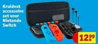 Kruidvat Kruidvat accessoire set voor nintendo switch aanbieding