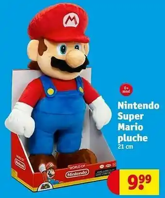 Kruidvat Nintendo super mario pluche aanbieding