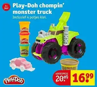 Kruidvat Play-doh chompin’ monster truck aanbieding