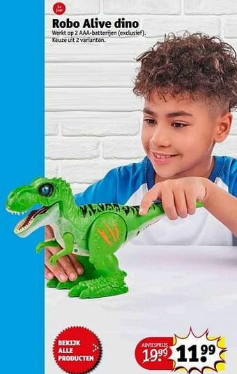 Kruidvat Robo alive dino aanbieding