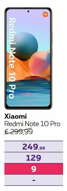 Proximus Xiaomi redmi note 10 pro aanbieding