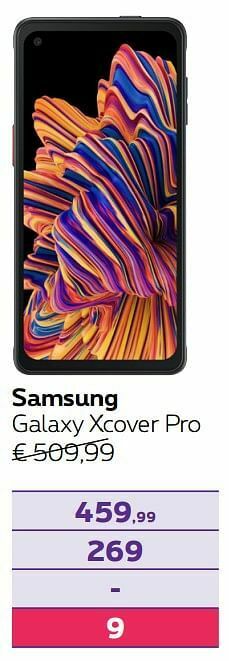 Proximus Samsung galaxy xcover pro aanbieding