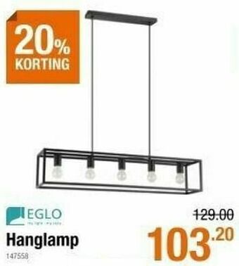 Cevo Hanglamp aanbieding