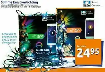 Action Slimme kerstverlichting aanbieding