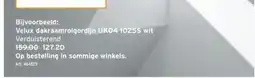 GAMMA Velux dakraamrolgordijn UK04 1025S wit aanbieding