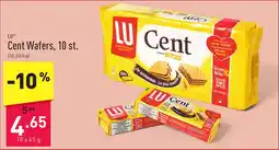 ALDI LU Cent Wafers, 10 st. aanbieding