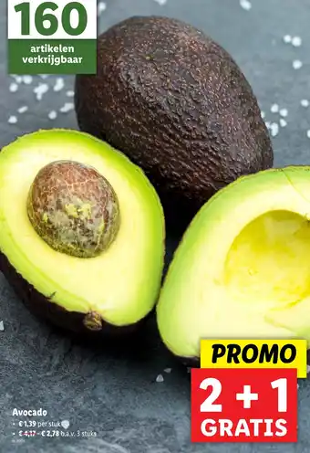 Lidl Avocado aanbieding