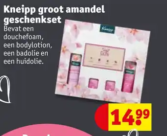 Kruidvat Kneipp groot amandel geschenkset aanbieding