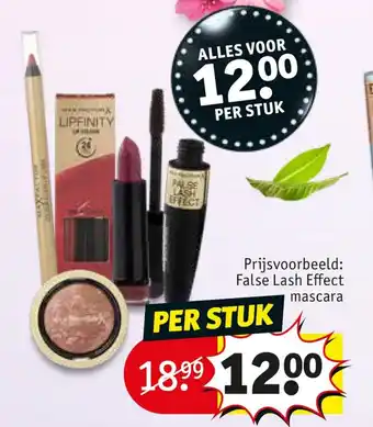 Kruidvat False Lash effect mascara aanbieding