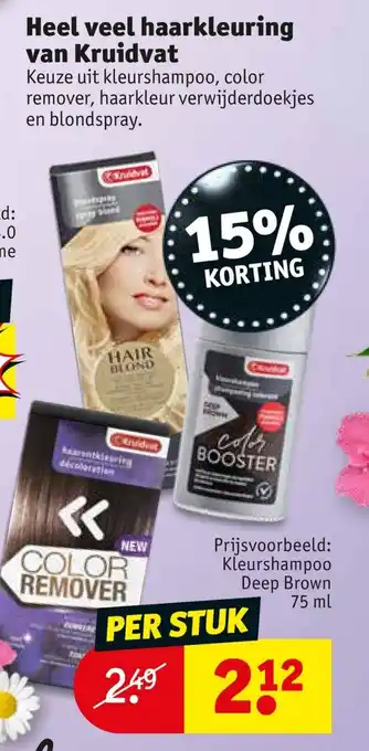 Kruidvat Heel veel haarkleuring van Kruidvat aanbieding
