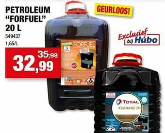Hubo Petroleum forfuel aanbieding