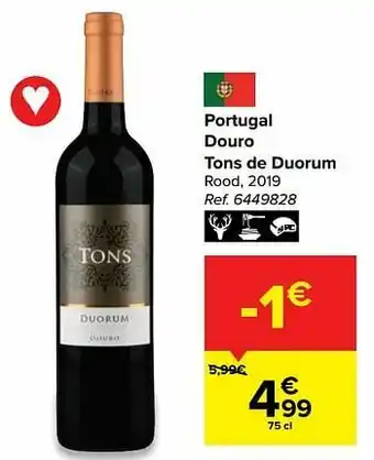 Portugal douro tons de duorum rood