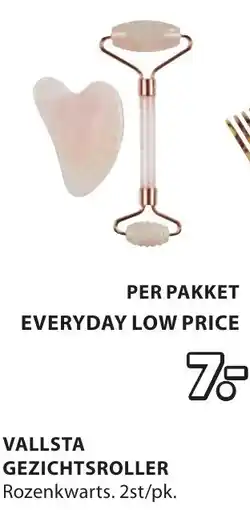 Jysk VALLSTA GEZICHTSROLLER aanbieding