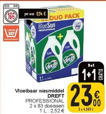 Cora Vloeibaar wasmiddel DREFT aanbieding