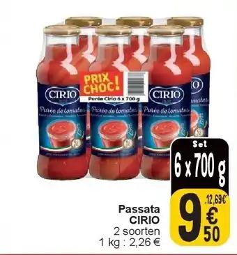 Cora Passata CIRIO aanbieding