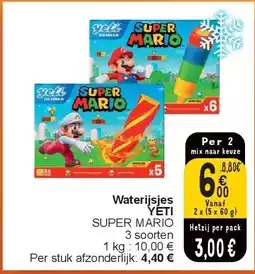 Waterijsjes YETI