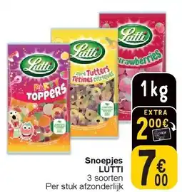 Cora Snoepjes LUTTI aanbieding