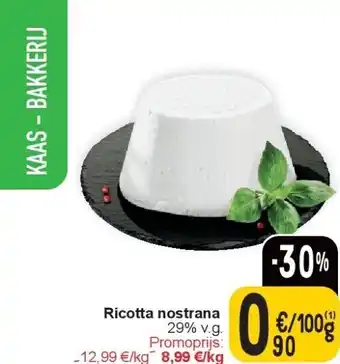 Cora Ricotta nostrana aanbieding