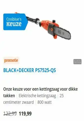 Coolblue Black+Decker PS7525-QS aanbieding