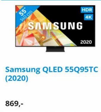 Coolblue Samsung QLED 55Q95TC (2020) aanbieding