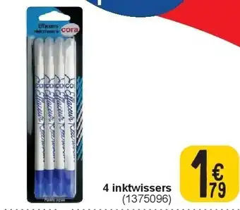 Cora 4 inktwissers aanbieding