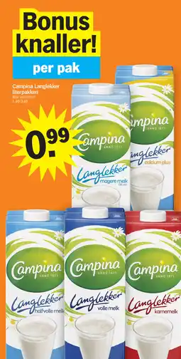 Campina Langlekker literpakken