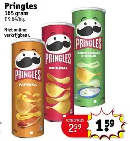 Kruidvat Pringles aanbieding