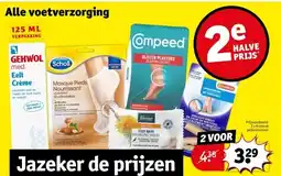 Kruidvat Alle voetverzorging aanbieding