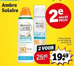 Kruidvat Ambre Solaire aanbieding
