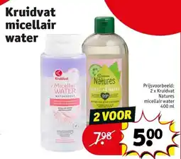 Kruidvat Kruidvat micellair water aanbieding