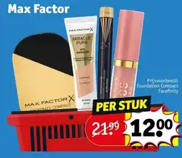 Kruidvat Max Factor aanbieding