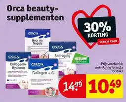 Kruidvat Orca beautysupplementen aanbieding