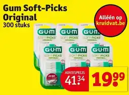 Kruidvat Gum Soft-Picks Original aanbieding