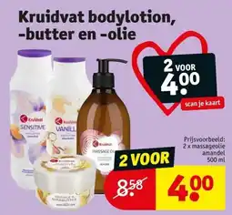 Kruidvat Kruidvat bodylotion, -butter en -olie aanbieding