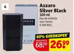 Kruidvat Azzaro Silver Black aanbieding