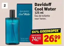 Kruidvat Davidoff Cool Water aanbieding
