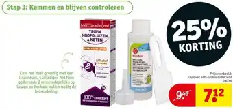 Kruidvat Kruidvat anti-luizen dimeticon 100 ml aanbieding