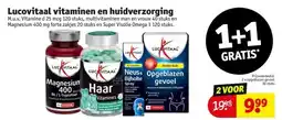Kruidvat Lucovitaal vitaminen en huidverzorging aanbieding