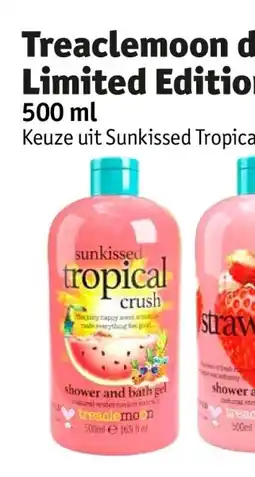Kruidvat Treaclemoon douche Limited Edition aanbieding