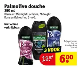 Kruidvat Palmolive douche aanbieding