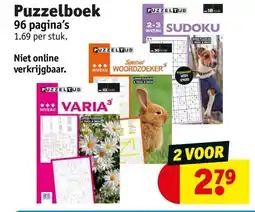 Kruidvat Puzzelboek aanbieding