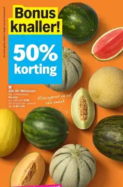 Albert Heijn Alle AH Meloenen aanbieding